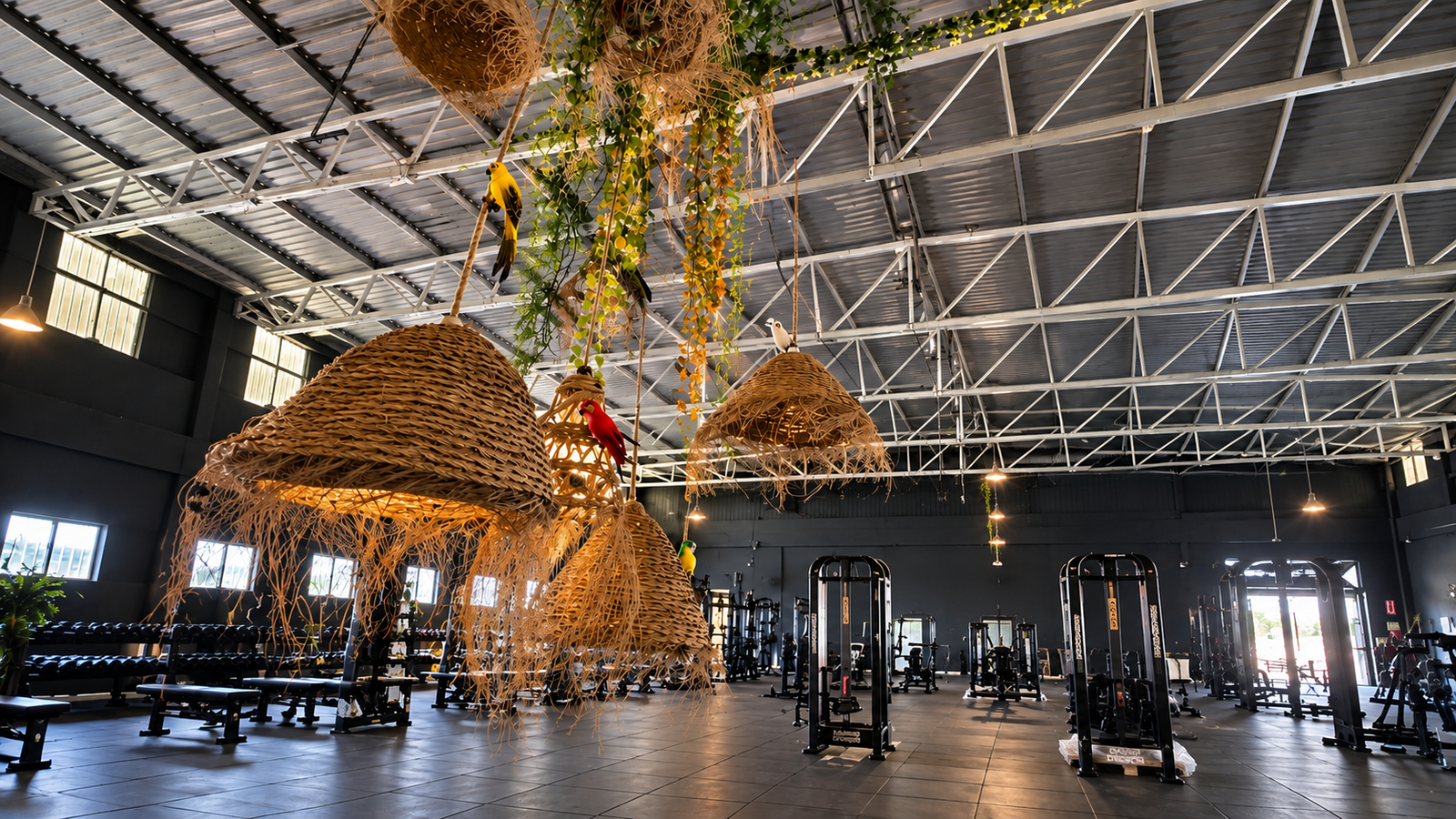 Sala de musculación en SilverGym La Carolina